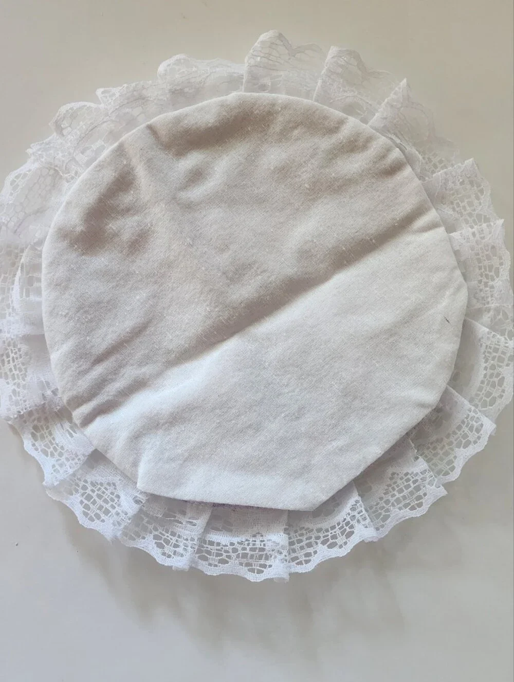 Handmade Mexican Embroidered Ribbon Cloth Tortilla Warmer Pouch